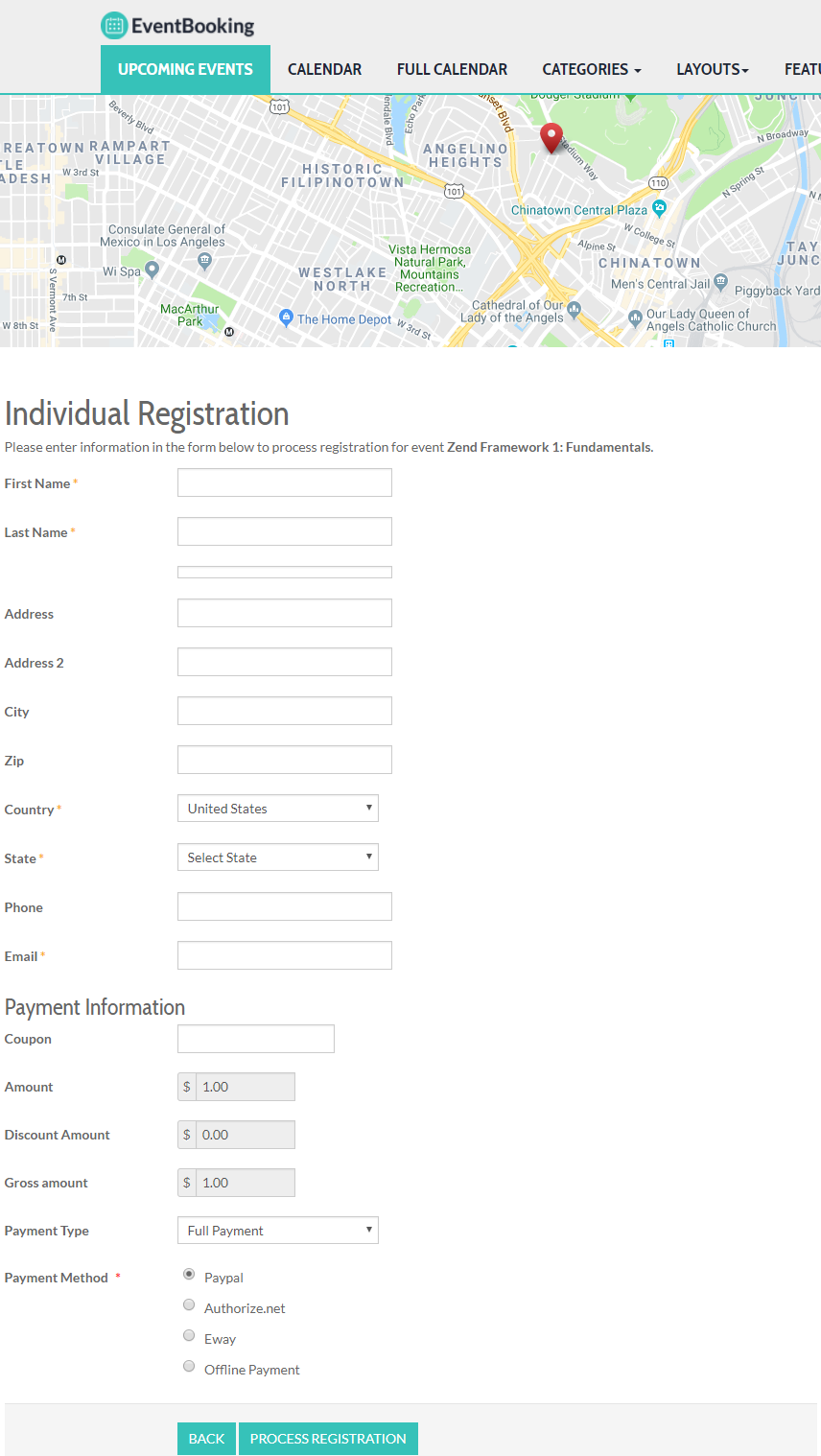 Individual Registration Form